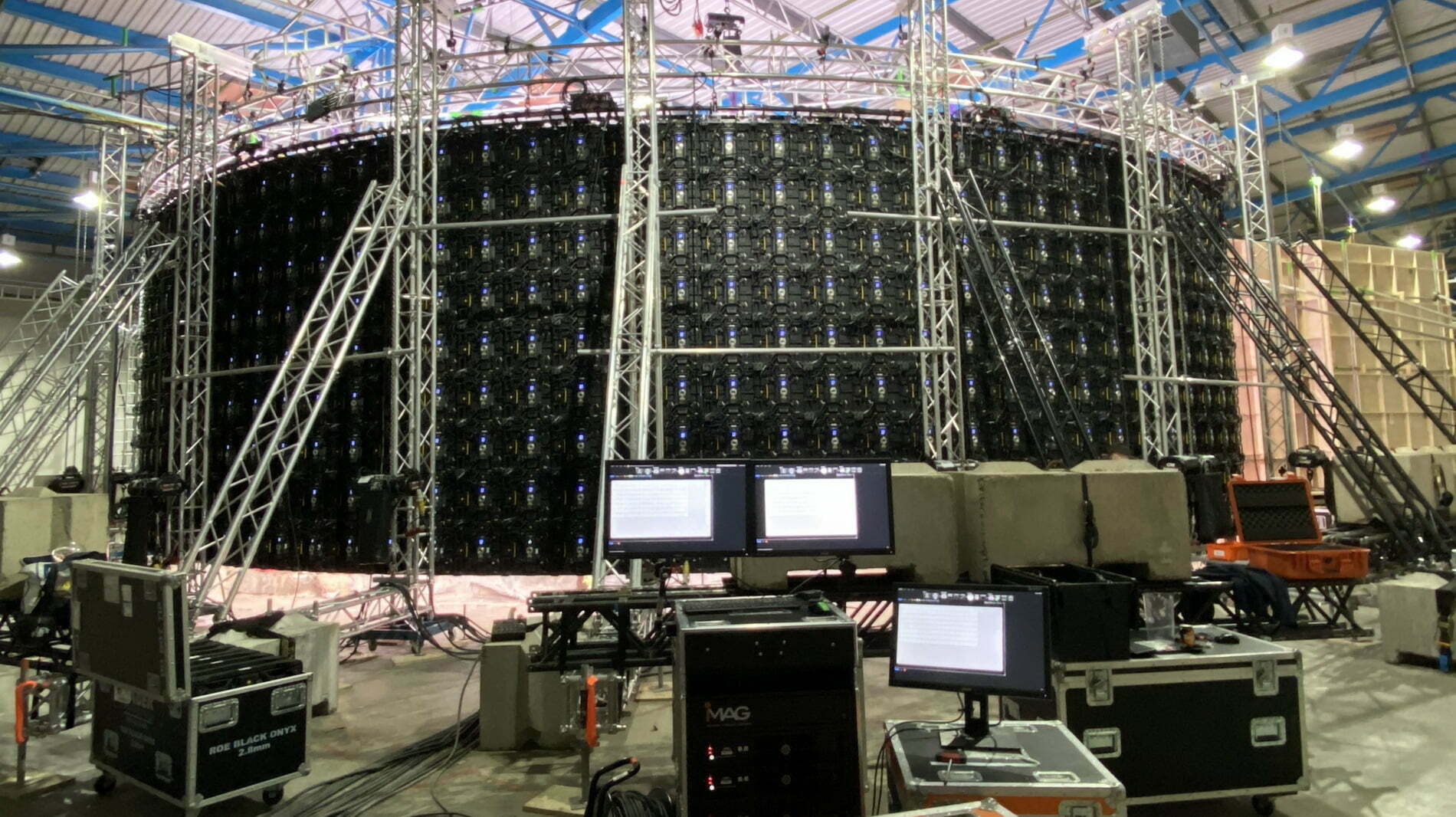iMAG Displays Ltd - Home Slide- Film & TV Production - LED Display - Processing and Control 